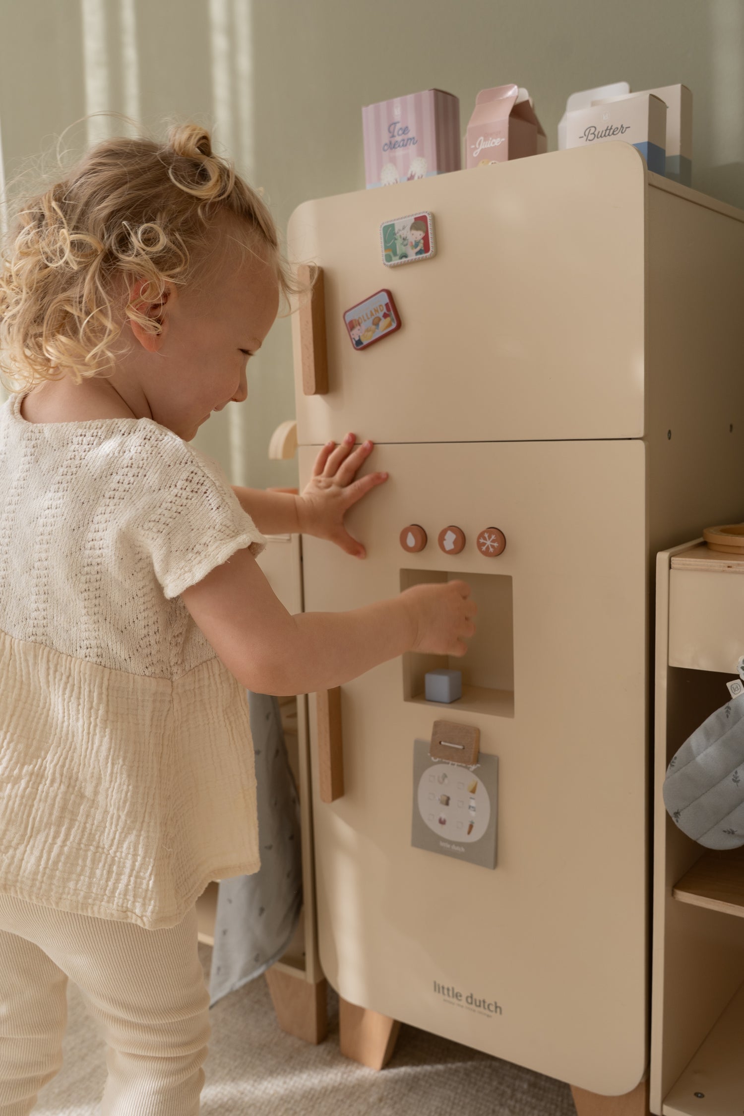 Little Dutch Wooden Fridge- Limited Edition