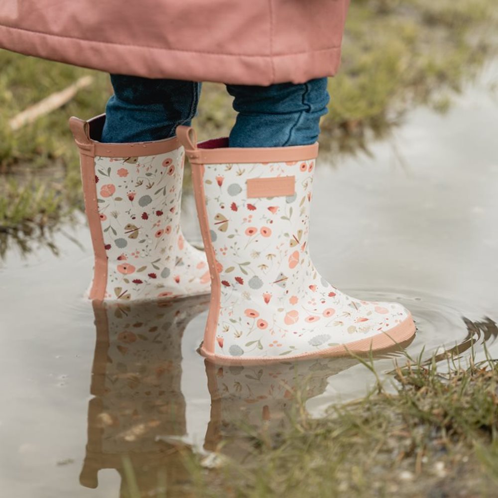 Little Dutch Rain Boots - Flowers &amp; Butterflies wellies