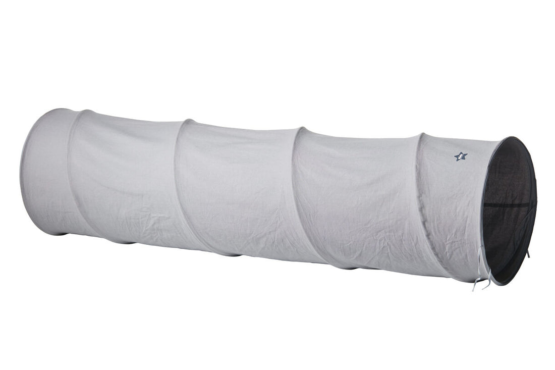 Kids Concept Premium Grey Canvas Tunnel (Cotton)