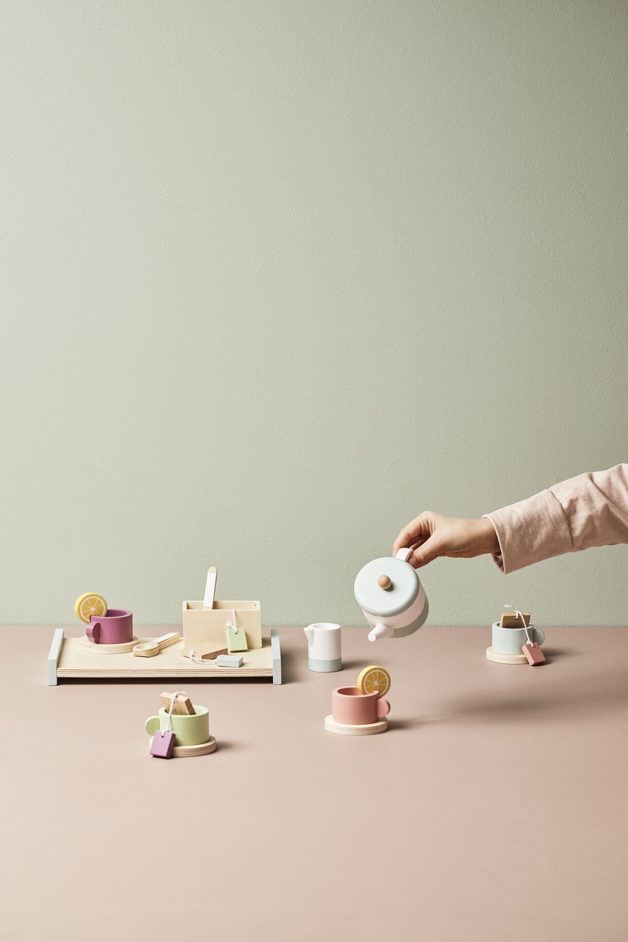 Kids Concept Wooden Tea set