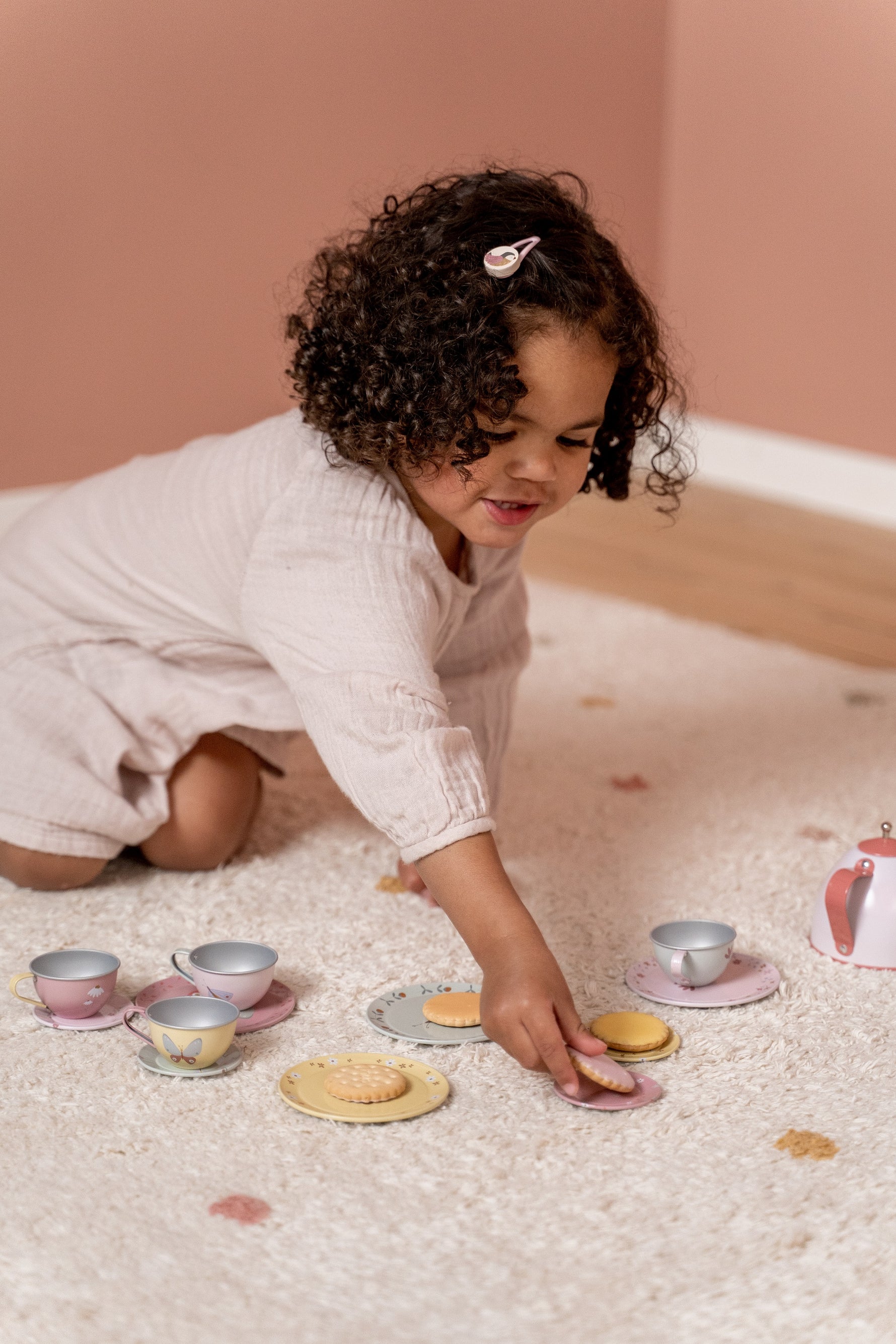 Little Dutch Tea Set Flowers and Butterflies KID store