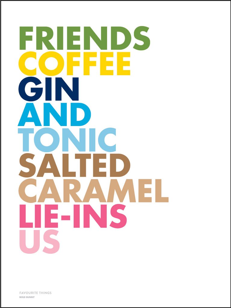 Favourite Things Gin - Colour