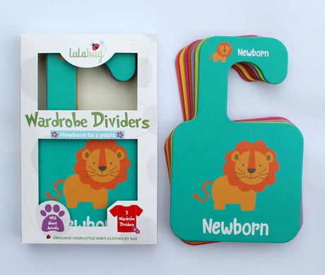 Lulabug Wardrobe Age Dividers - Newborn to 2 Years