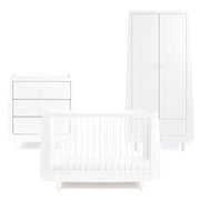 SnuzKot Skandi 3 Piece Nursery Furniture Set - 3 Colour options