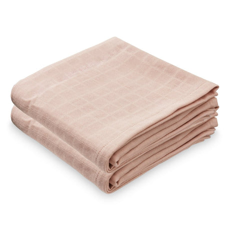Large Muslin Cloth, 2-pack - GOTS Blossom Pink