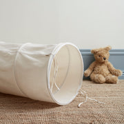 Kids Concept Premium Off White Canvas Tunnel (Cotton)
