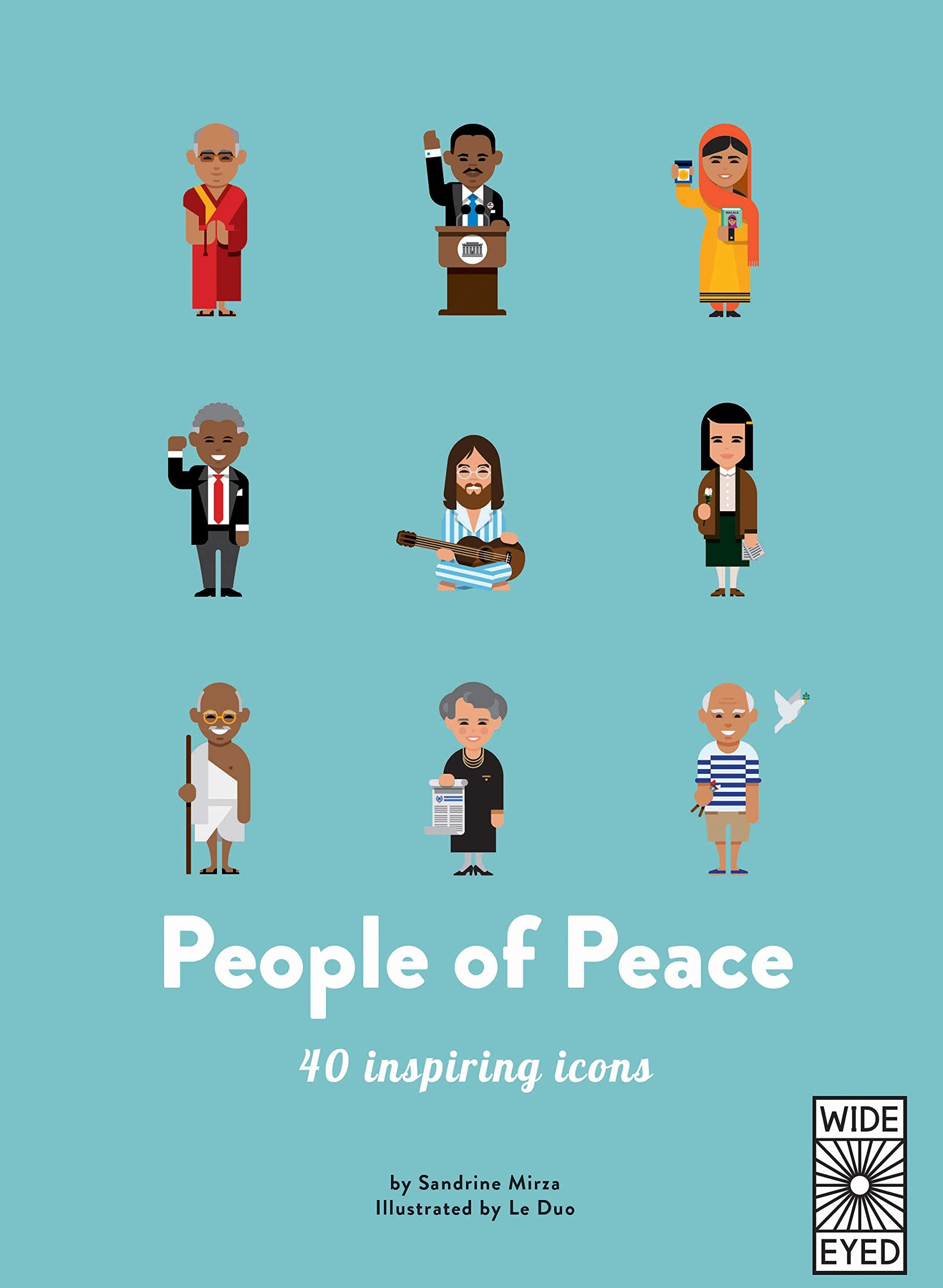 40 Inspiring Icons: People of Peace (Age 6+)