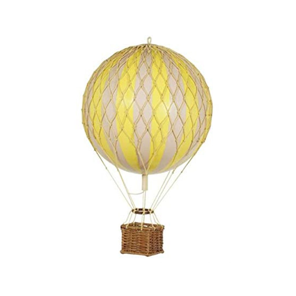 AUTHENTIC MODELS HOT AIR BALLOON YELLOW
