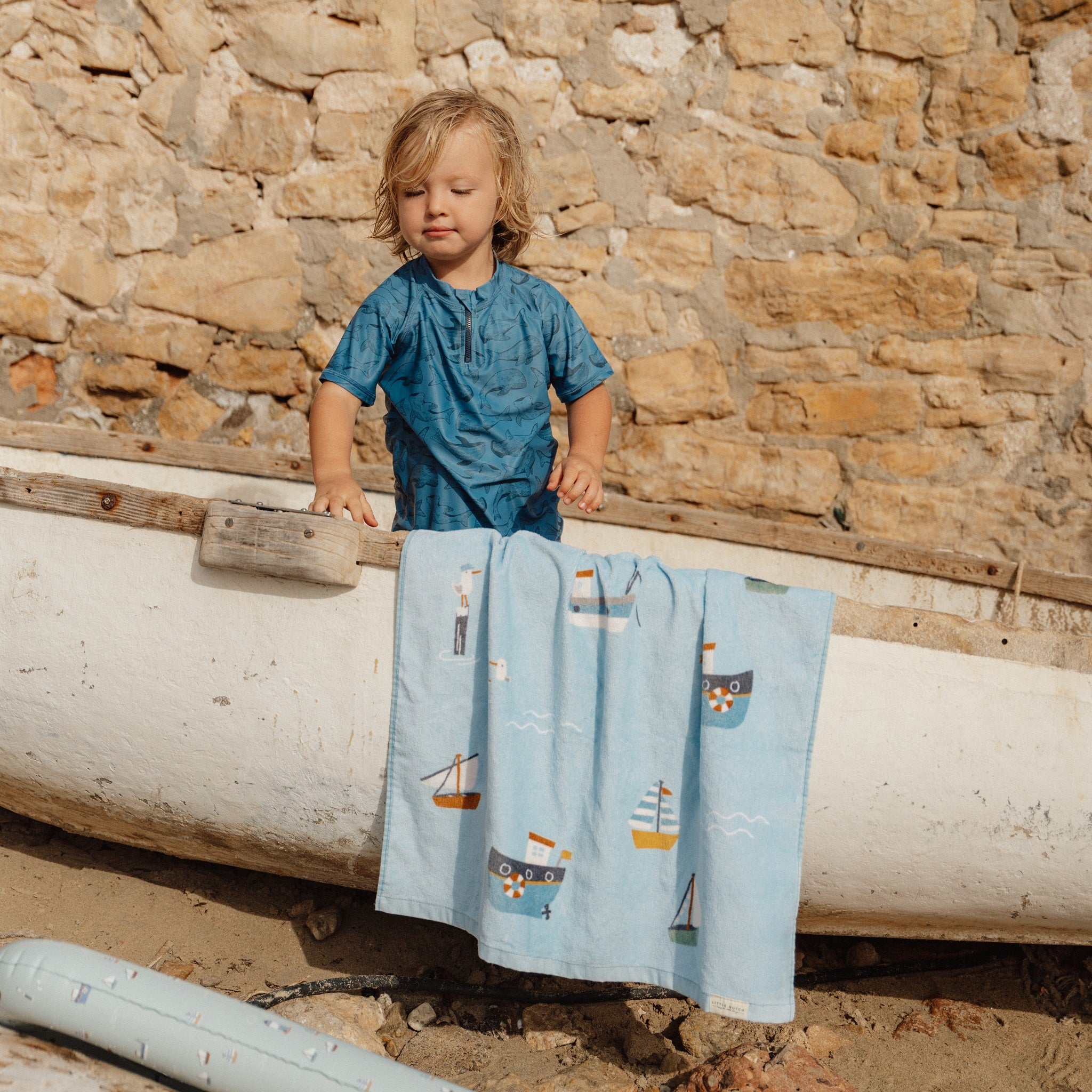 Little Dutch Beach Towel Sailors Bay