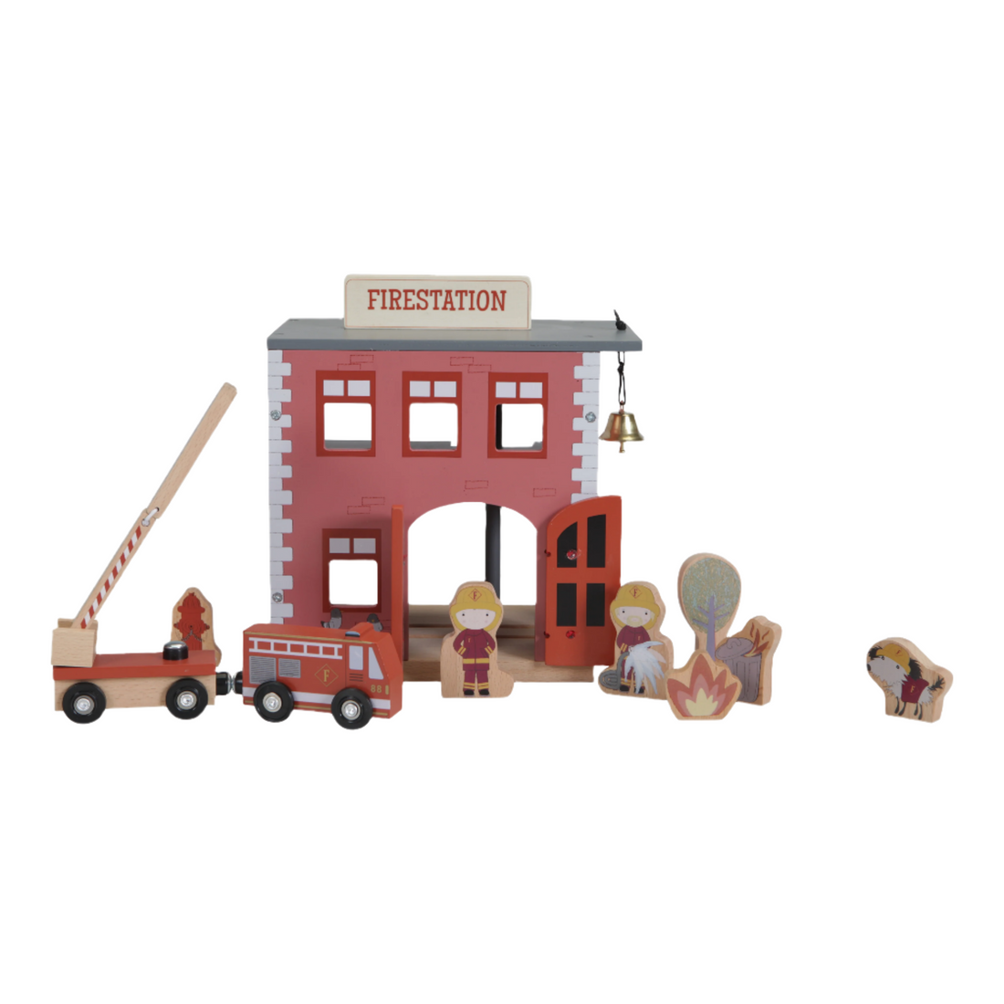 Little Dutch Firestation- (can be used as standalone toy or as part of the XL Railway set)