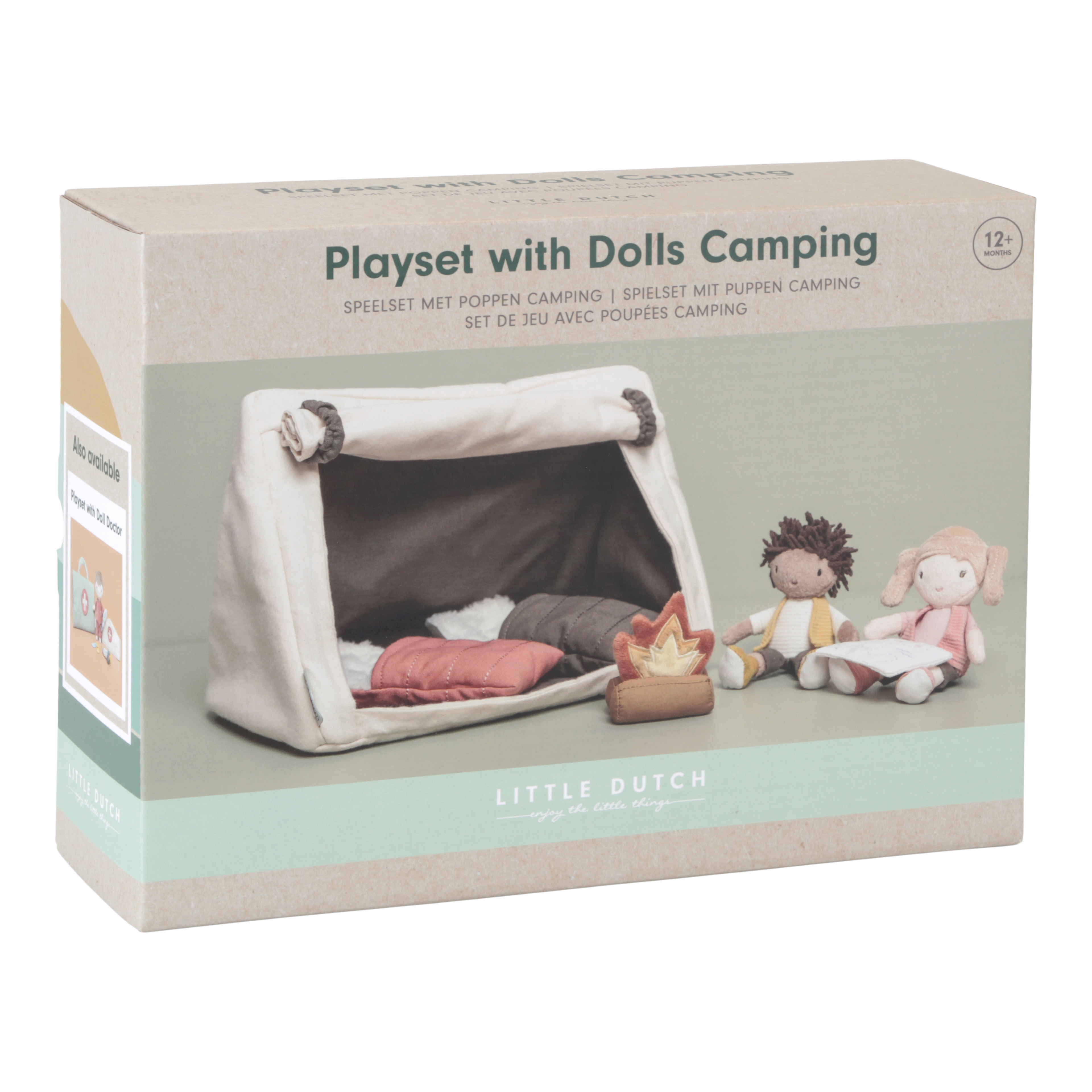 Little Dutch Jake and Anna doll camping playset