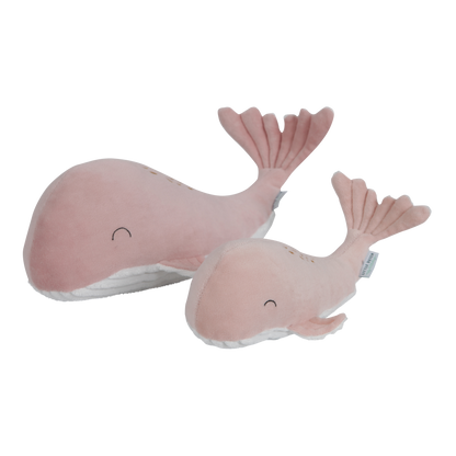 Large Cuddly Whale Ocean  - Pink