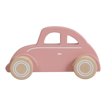 Wooden Car Pink