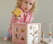 Activity Cube - Wild Flowers Pink