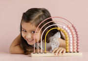 Rainbow Abacus - Pink