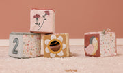 Little Dutch Set of Four Cubes - Flowers and Butterflies