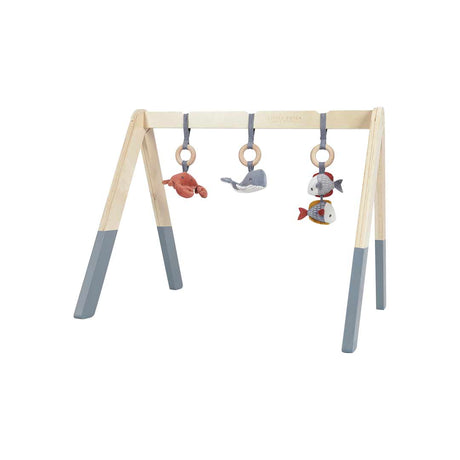 Wooden Play Gym - Blue