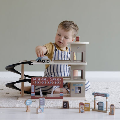 Wooden Toy Garage- Railway Extension Kit (can be used on it&