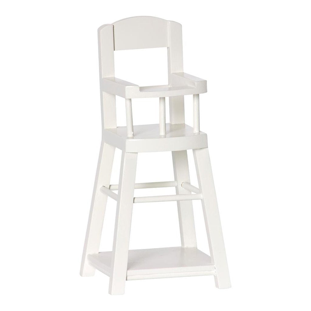 Maileg Highchair MICRO sized (little brother/sister size) - White