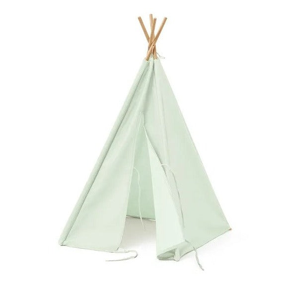 Kids Concept Mini Tipi Tent - Light Green (For Dolls/Teddys)