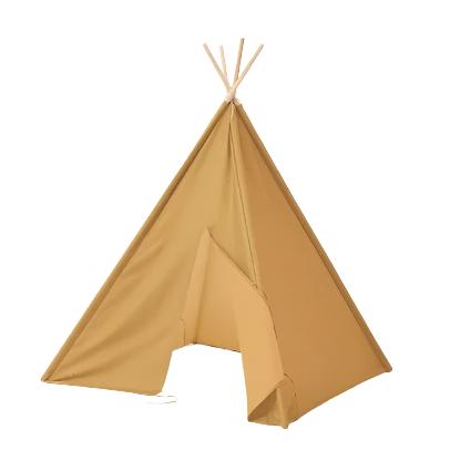 Kids Concept Mustard Yellow Tipi Tent
