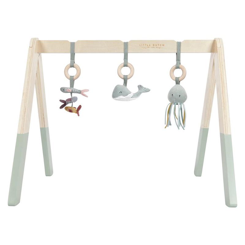 Wooden Play Gym - Mint