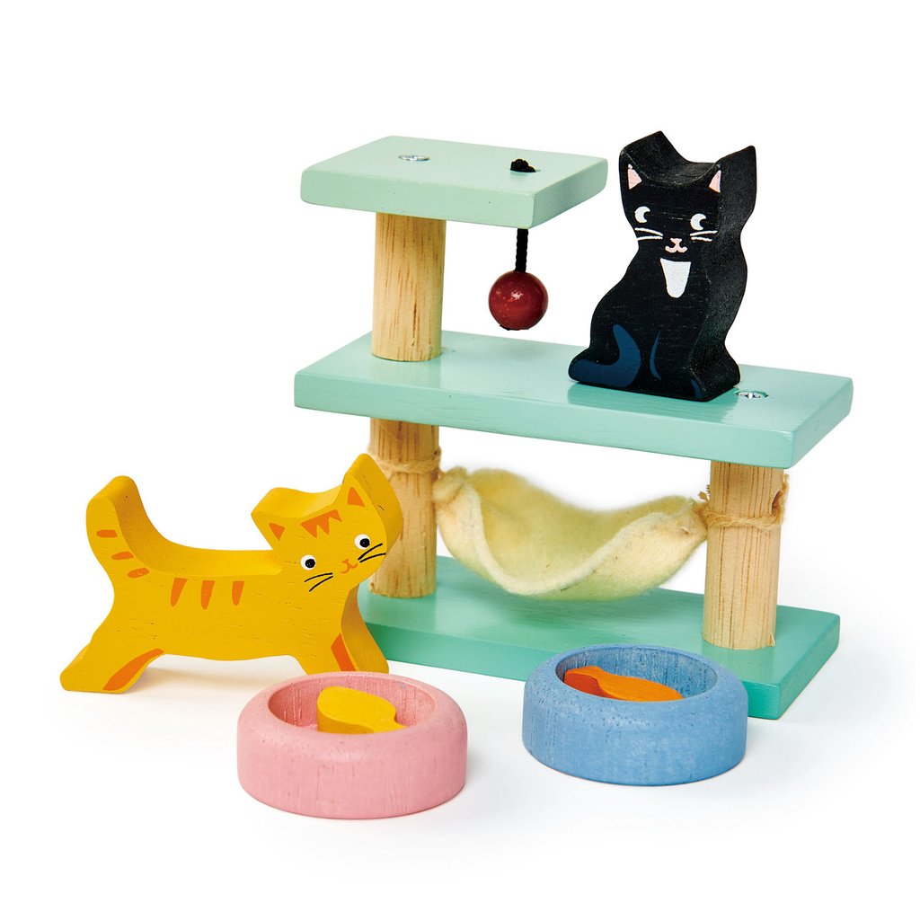 Threadbear Pet Cats Set (Ideal for our Dolls Houses)