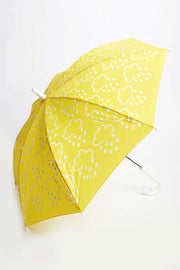 Colour-Revealing Kids Umbrella - Yellow