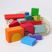 Grimms - 30 Colored Geo-Blocks