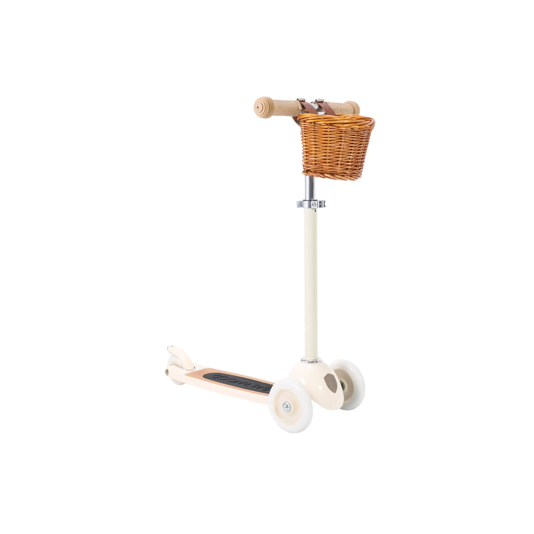Banwood Scooter with Basket - Cream