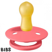 BIBS Pacifier - Coral (Size 2) - Single