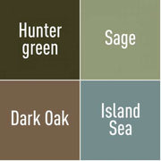 BIBS Pacifier - Hunter Green, Island Sea, Sage & Dark Oak( Size 2) - 4 pack