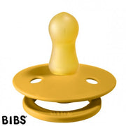 BIBS Pacifier - Mustard ( Size 2: 6 month +) - 2 Pack