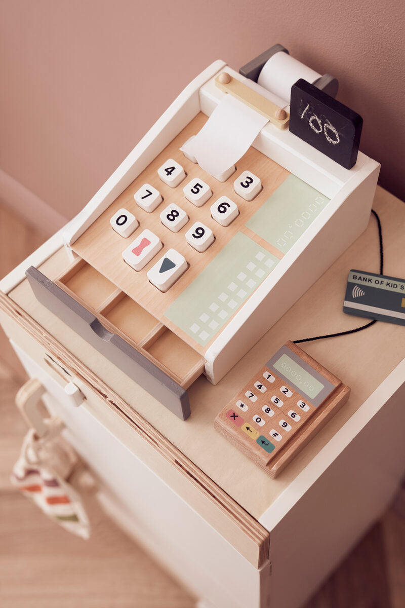 Kids Concept Wooden Cash Register
