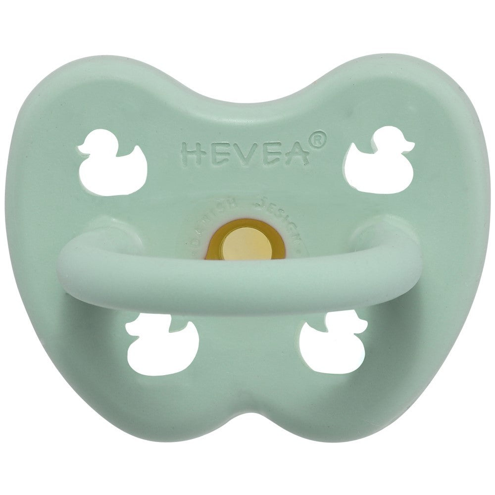 Hevea Orthodontic Soother - Mellow Mint (100% Plastic Free) newborn-3 months