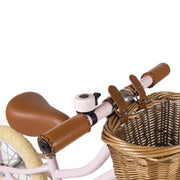 Banwood 'First Go' Bike (with Basket and Bell) - Pink