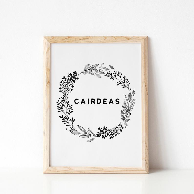 Cairdeas - Friendship Print