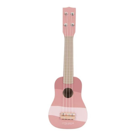 Little Dutch Wooden Guitar Adventure Pink