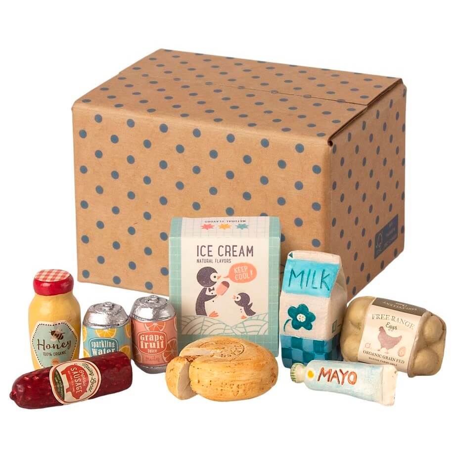 Maileg Vintage Food - Grocery Box