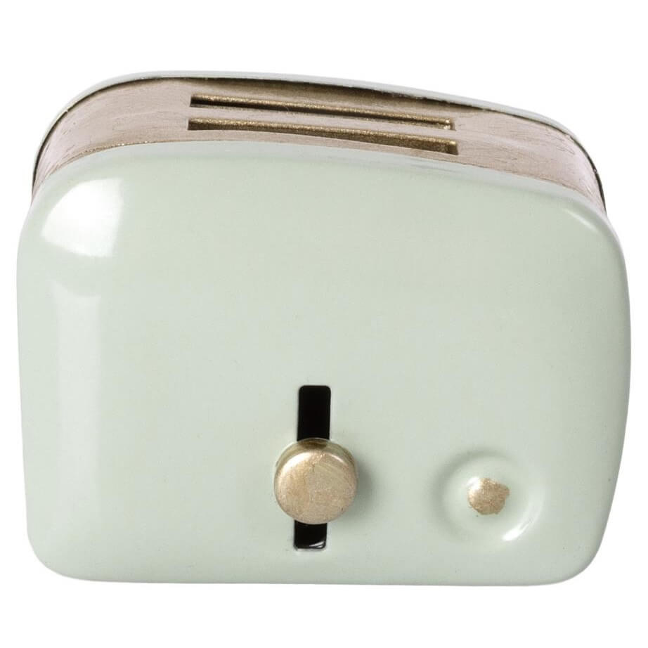 Maileg Miniature Toaster &amp; Bread - Mint