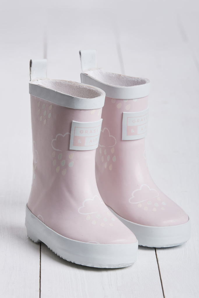 Colour-Revealing Wellies - Baby Pink (UK 12 left)