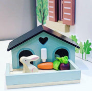 Threadbear Pet Rabbit Set (Ideal for our Dolls Houses)
