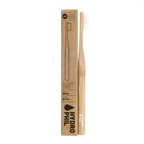 Bamboo Toothbrush - Adult - Natural - Medium